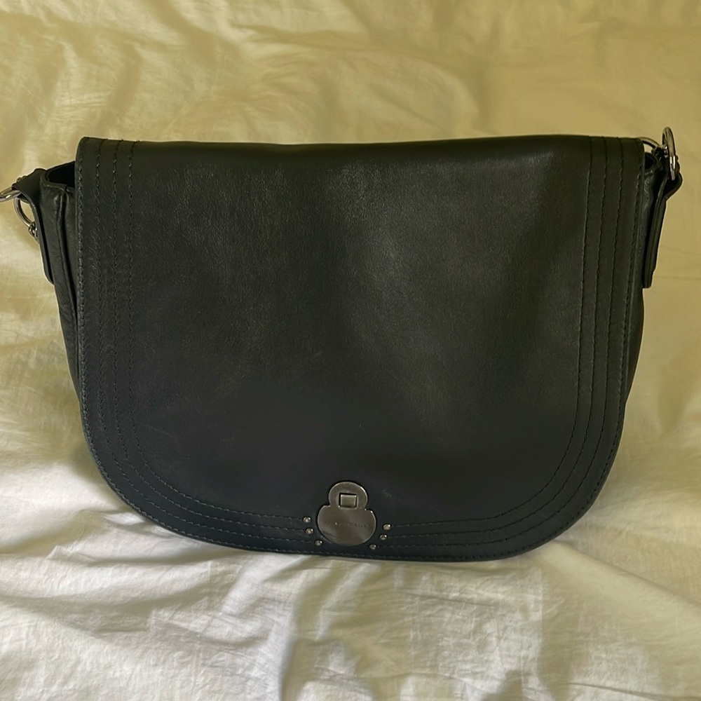 Longchamp black shoulder bag